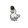 Metallic Squawkabilly (White)